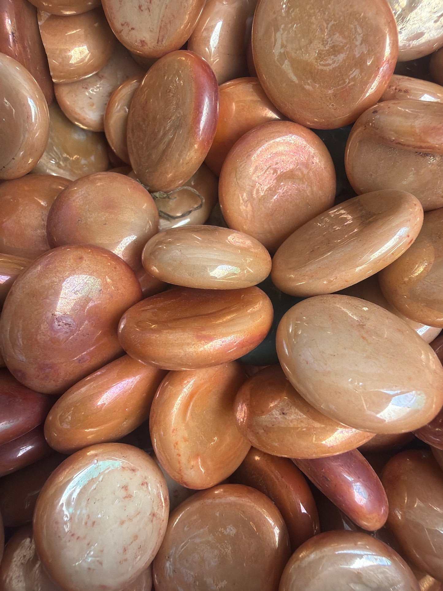 Glass pebbles