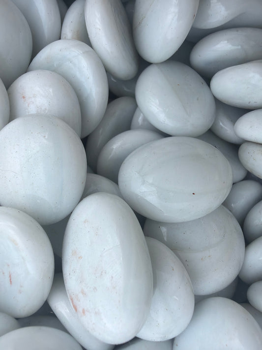 Glass pebbles